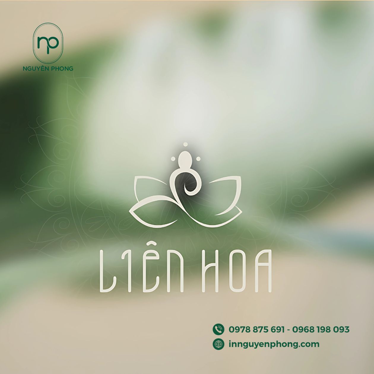 Mẫu logo hoa sen